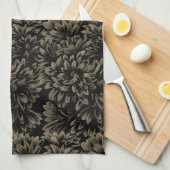 Blume Art Diskothek Floral Kunst Küche Handtücher (Viertel Falte)