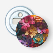 Blume Art Flaschenöffner (Vorderseite)