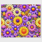 Blume Art Geschenkpapier (Flach)