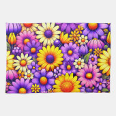 Blume Art Geschirrtuch (Horizontal)