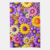 Blume Art Geschirrtuch (Vertikal)