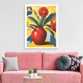 Blume Art Leinwanddruck (Insitu (Wohnzimmer))