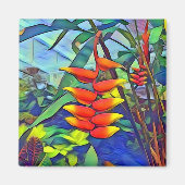 Blume Art Magnet (Vorne)