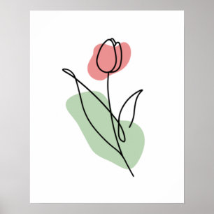 Blume Art Poster