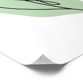 Blume Art Poster (Ecke)