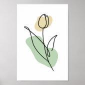Blume Art Poster (Vorne)