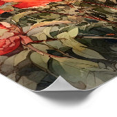 Blume Art Print Poster (Ecke)