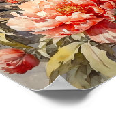 Blume Art Print Poster (Ecke)