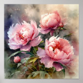 Blume Art Print Poster (Vorne)