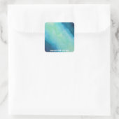 Blume Art Square Sticker (Tasche)