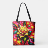 Blume Art Tasche (Rückseite)