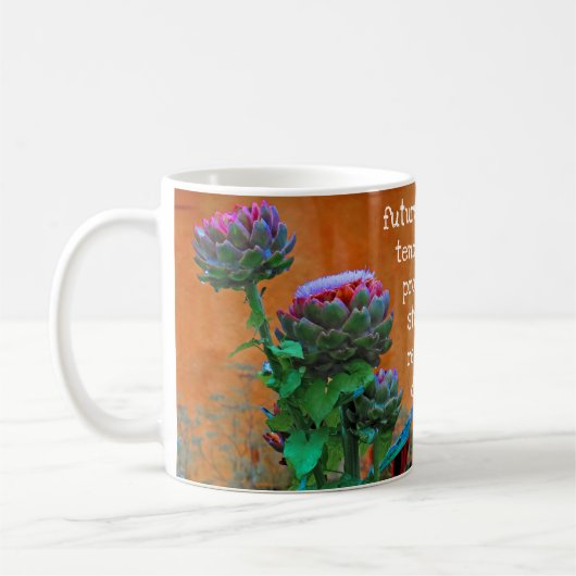 Blume Artichoke - Tasse (Links)