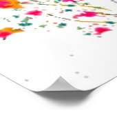 Blume Artwork Poster (Ecke)