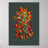 Blume Artwork Poster (Vorne)