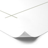 Blume Artwork Poster (Ecke)