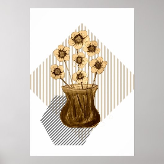 Blume Artwork Poster (Vorne)