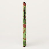 Blume, Ast, Blatt, nahtlos, grün, blumenreich Case-Mate iPhone Hülle (Hinten/Links)