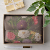 Blume Asters von Ellen Robbins Seidenpapier (Geschenk)