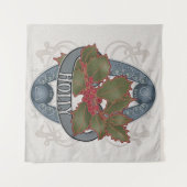 Blume Astrologie und Magie - Heilig Wandteppich (Vorderseite (Horizontal))