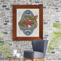 Blume Astrologie und Magisches Poster - Heilig