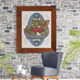 Blume Astrologie und Magisches Poster - Heilig