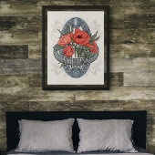 Blume Astrologie und Magisches Poster - Pupien