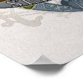 Blume Astrologie und Magisches Poster - Star Anise (Ecke)