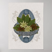 Blume Astrologie und Magisches Poster - Star Anise (Vorne)