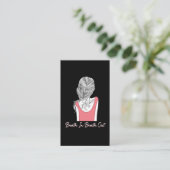 Blume Atmung Psychische Gesundheit Bewusstsein Tat Visitenkarte (Stehend Vorderseite)