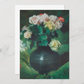 Blume (auch Rose genannt) von William Merritt Chas (Vorne/Hinten)