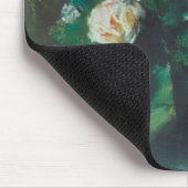 Blume (auch Rose genannt) von William Merritt Chas Mousepad (Ecke)