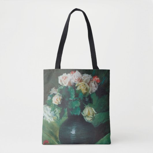 Blume (auch Rose genannt) von William Merritt Chas Tasche (Vorderseite)