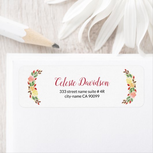 Blume auf beiden Seiten (Insitu)