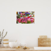 Blume auf dem Bauernmarkt Poster (Küche)