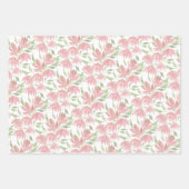 Blume auf dem Feld sind in rosa gestrichen Geschenkpapier Set (Vorderseite 2)