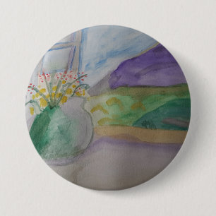 Blume auf dem Windows Button