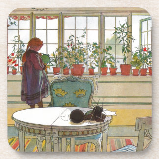 Blume auf dem Windows Getränkeuntersetzer