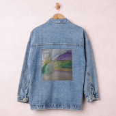 Blume auf dem Windows Jeansjacke (Hangar)