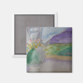 Blume auf dem Windows-Magnet Magnet (Vorderseite/Rückseite)