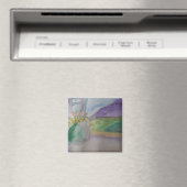 Blume auf dem Windows-Magnet Magnet (In Situ (Geschirrspüler))