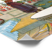 Blume auf dem Windows Poster (Ecke)