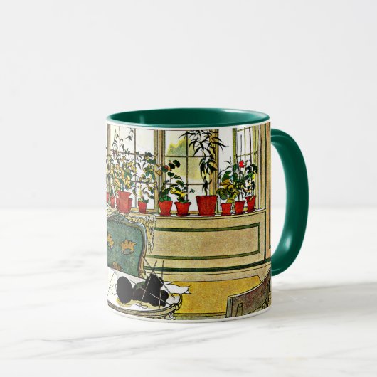 Blume auf dem Windows Tasse (VorderseiteRechts)