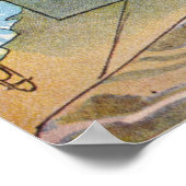 Blume auf dem Windows von einer Zuhause Carl Larss Poster (Ecke)