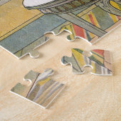 Blume auf dem Windows von einer Zuhause Carl Larss Puzzle (Seite)