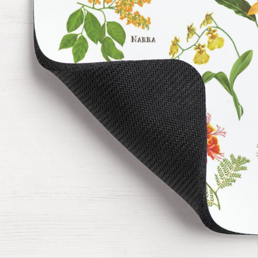 Blume auf den Philippinen Mousepad (Ecke)