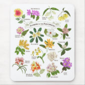 Blume auf den Philippinen Mousepad (Vorne)