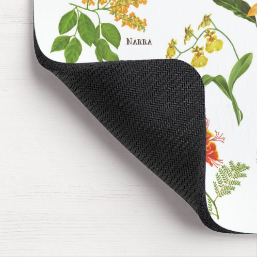 Blume auf den Philippinen Mousepad (Ecke)