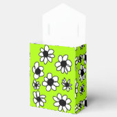 Blume auf der grünen Box Geschenkschachtel (Geöffnet)