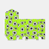 Blume auf der grünen Box Geschenkschachtel (Ungefaltet)