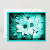 Blume auf der Postkarte 18 (Vorne/Hinten)